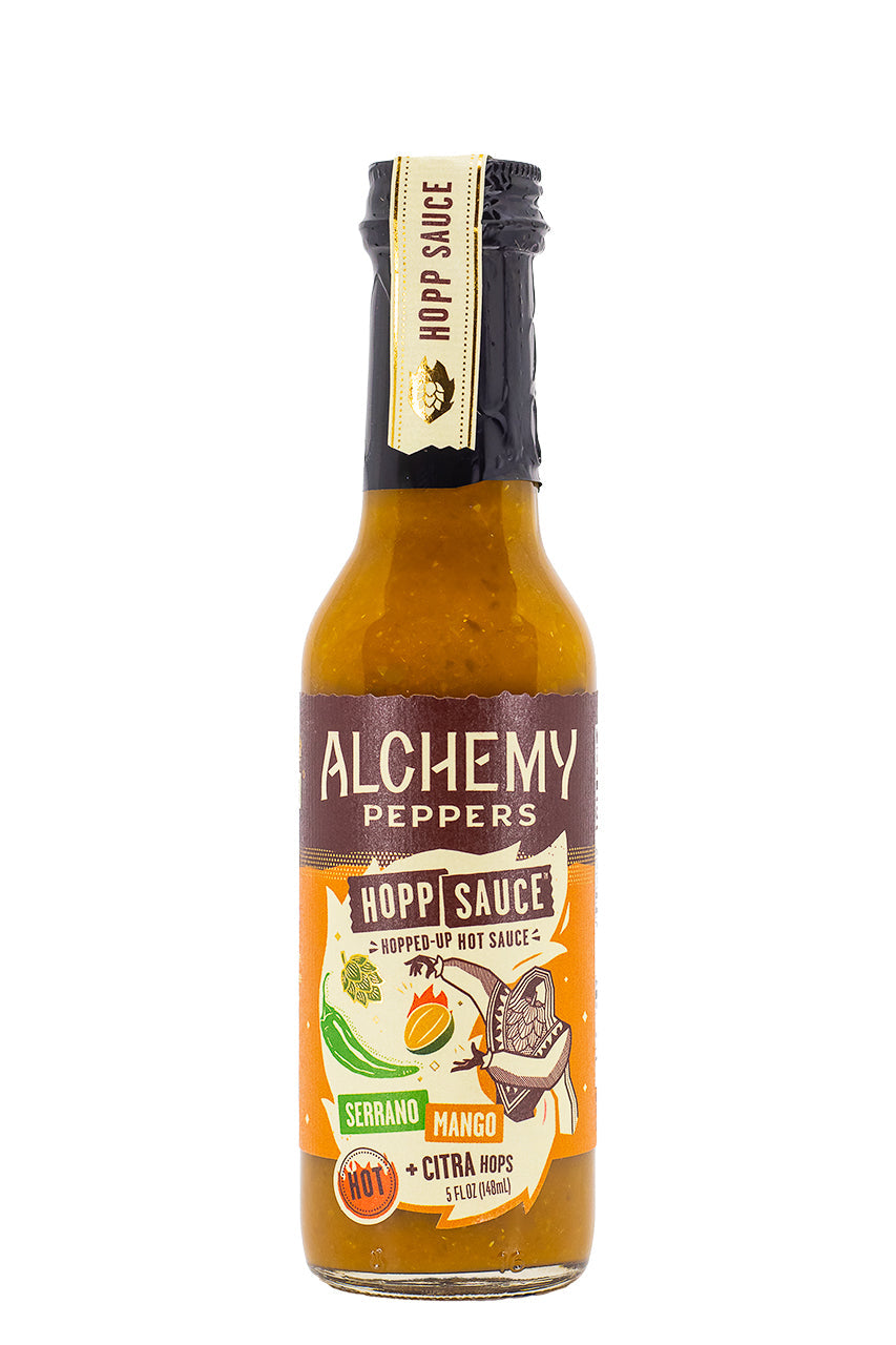 Serrano Mango Hopp Sauce | Alchemy Peppers T4