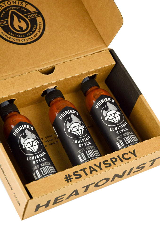 Dustin Poirier Hot Sauce - KO Edition 3 Pack C6