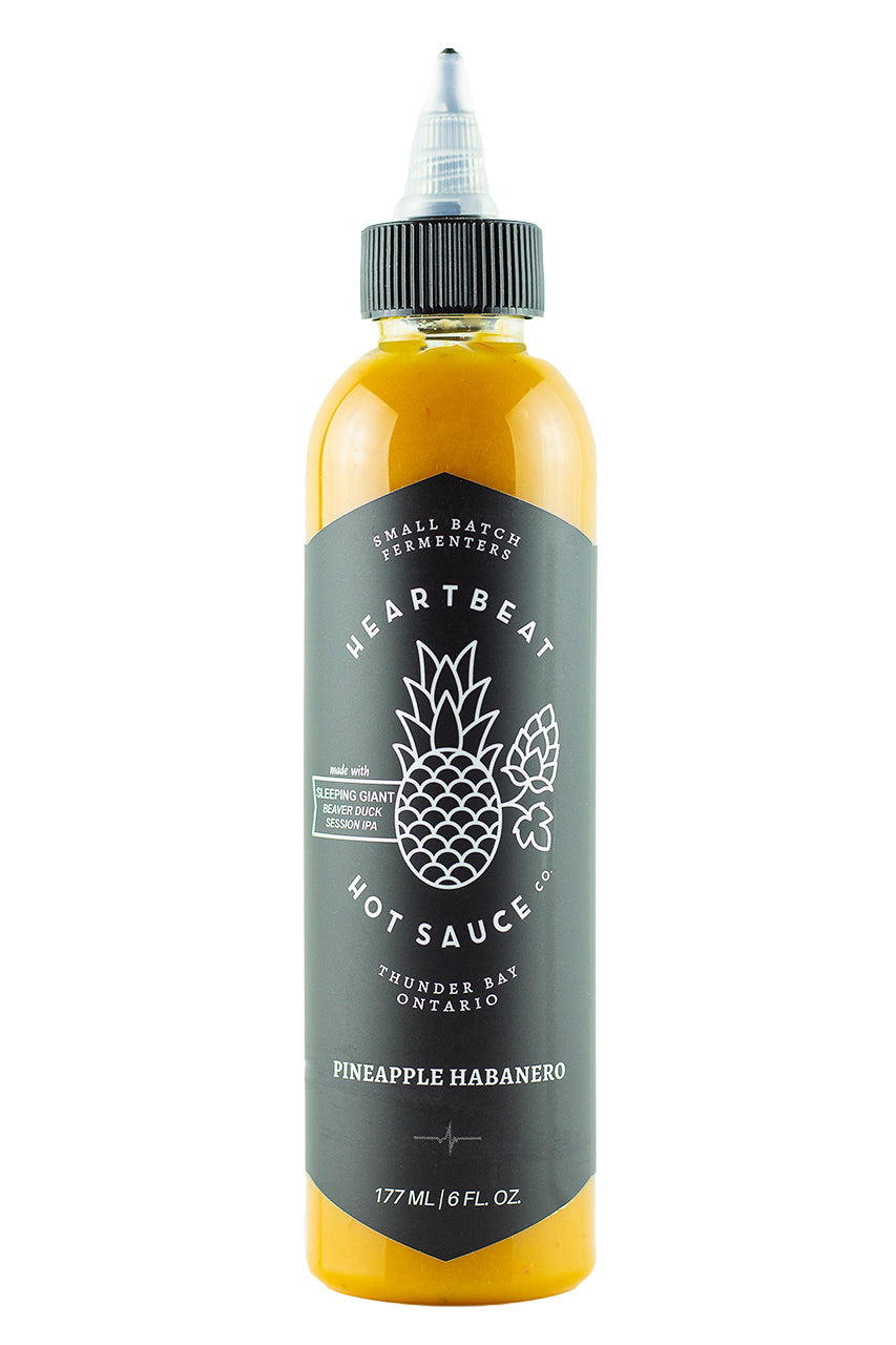 Pineapple Habanero Hot Sauce | Heartbeat Hot Sauce W9
