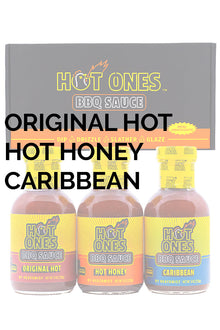 Hot Ones BBQ Trio Pack (Original / Hot Honey / Caribbean) C3