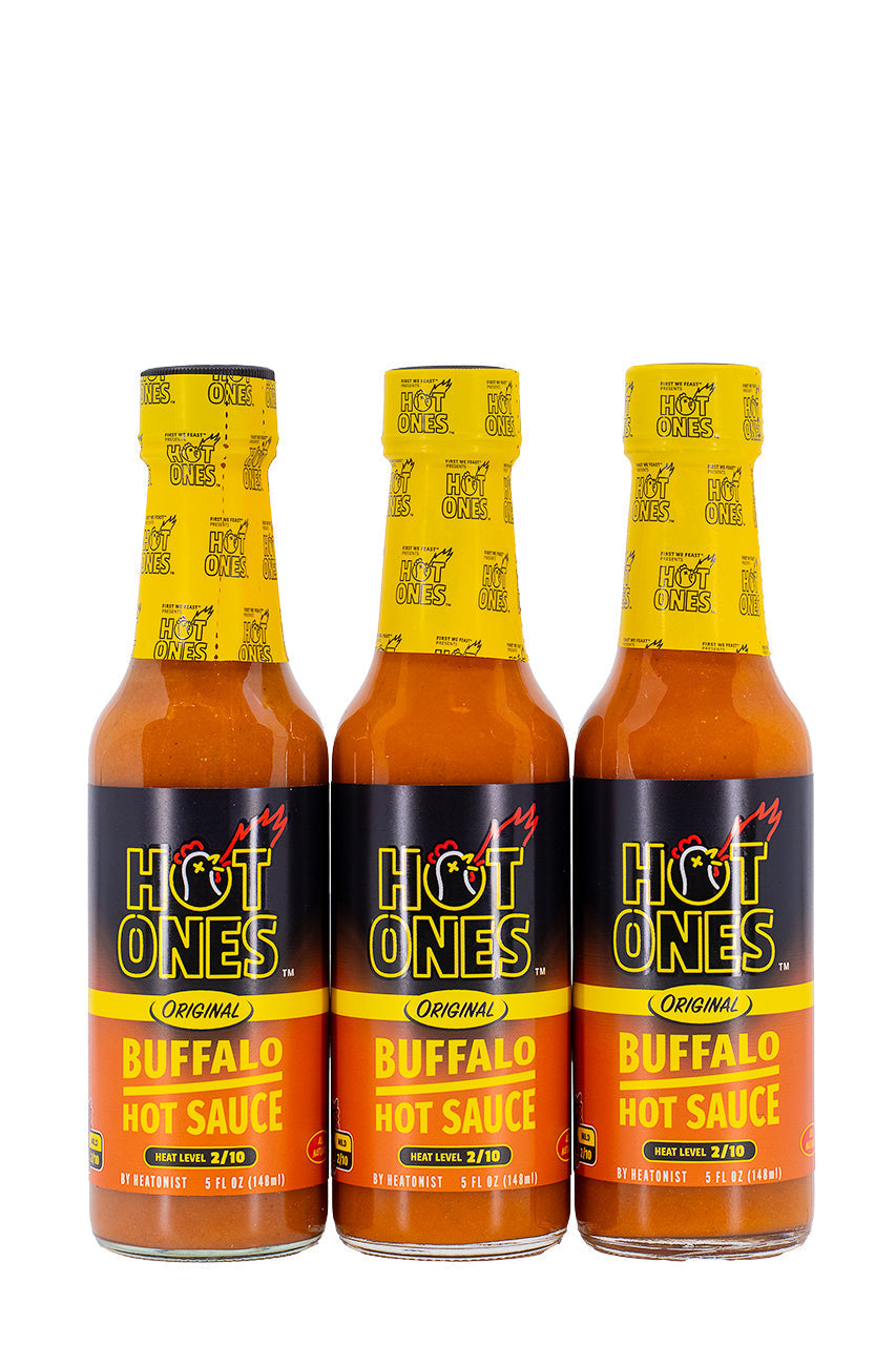Buffalo Hot Sauce 3-Pack | Hot Ones Hot Sauce Y0