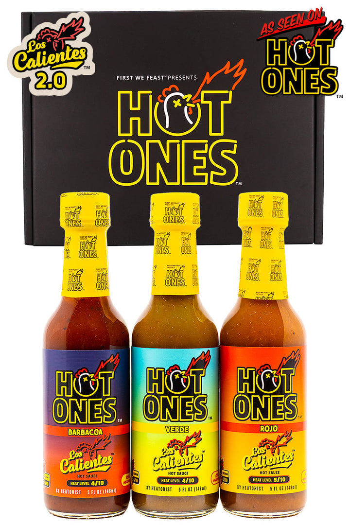 Los Calientes Trio Pack | Hot Ones Hot Sauce Z2