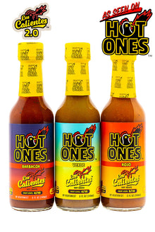 Los Calientes Trio Pack | Hot Ones Hot Sauce Z2