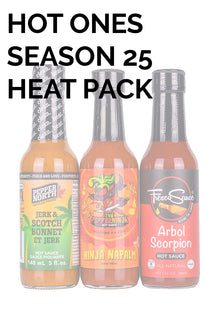 Hot Ones Hot Sauce Heat Pack - Season 25 G6