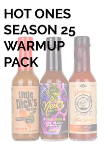 Hot Ones Hot Sauce Warmup Pack - Season 25 X2