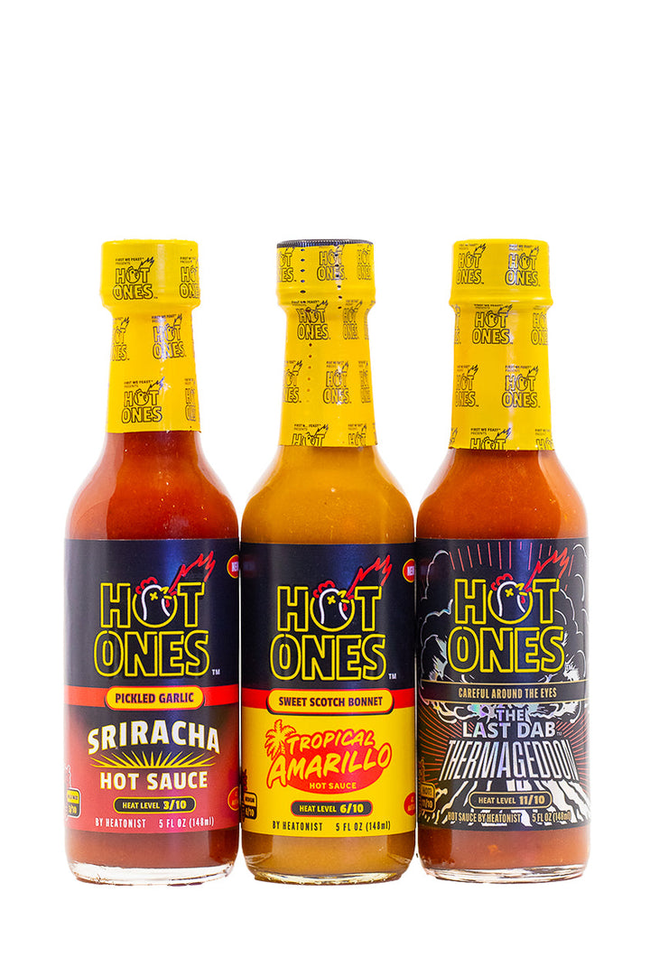 Hot Ones Hot Sauce Trio Pack - Season 28 F5