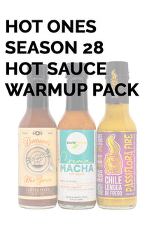 Hot Ones Hot Sauce Warm Up Pack - Season 28 X7