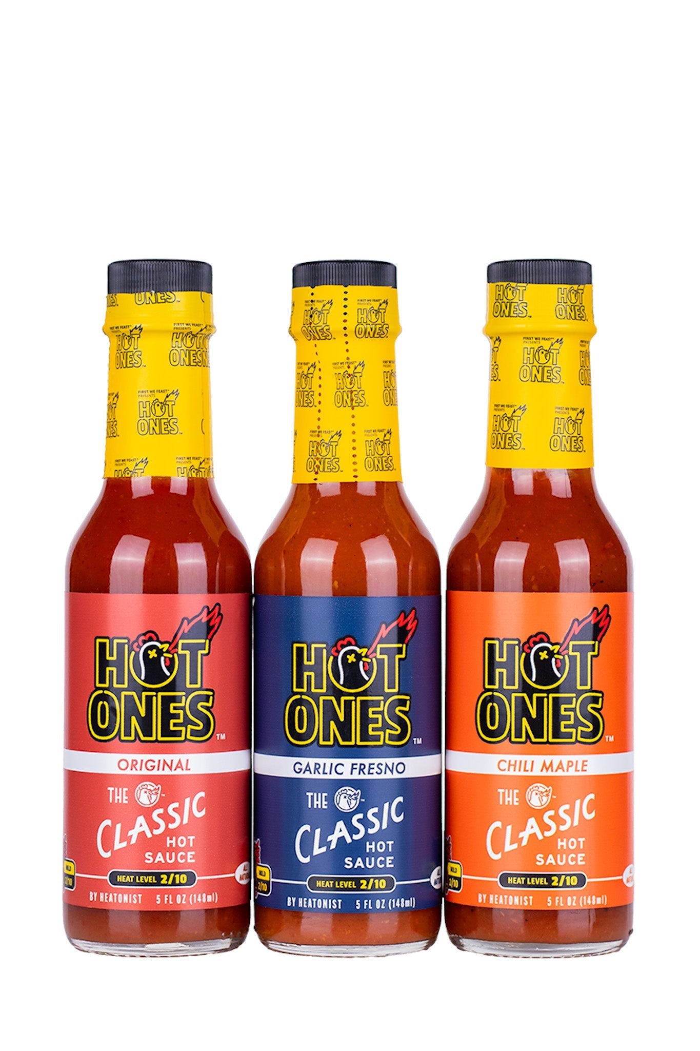 Hot Ones The Classic Trio | Hot Ones Hot Sauce Y6