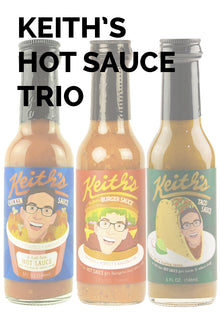 Keith's Hot Sauce Trio Pack G8