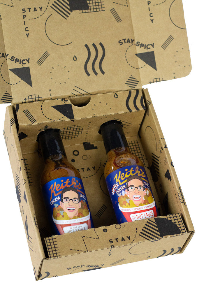 Keith's Chicken Sauce Hot Sauce Duo Pack | Keith's J0