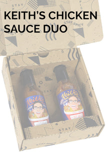 Keith's Chicken Sauce Hot Sauce Duo Pack | Keith's J0