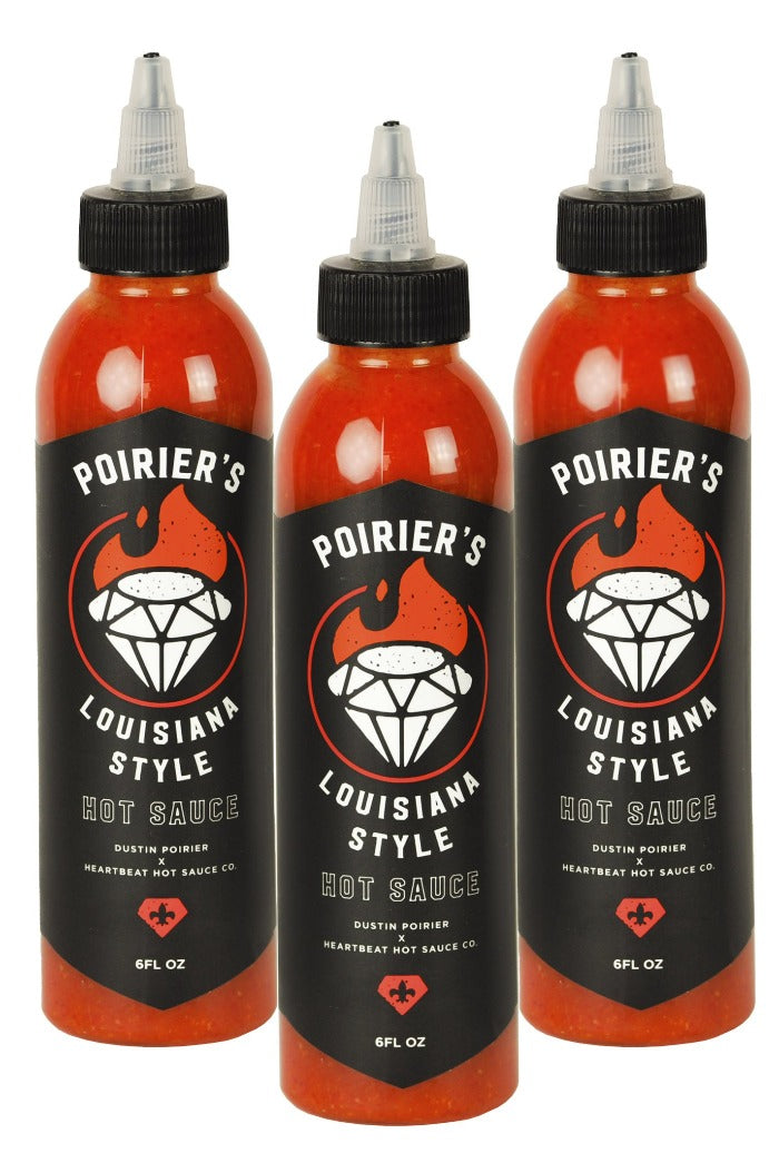Dustin Poirier Hot Sauce 3 Pack | HEATONIST Y1