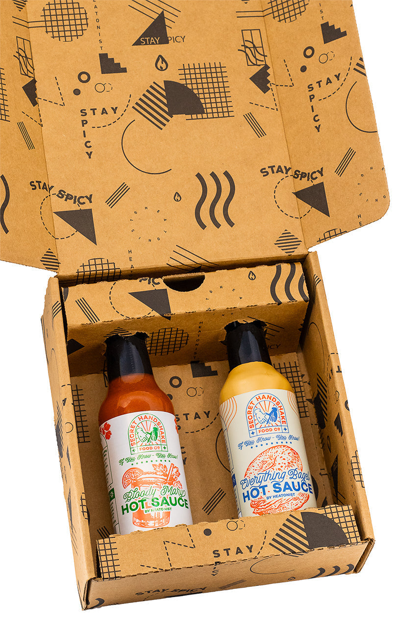 Secret Handshake Hot Sauce Duo Pack J3